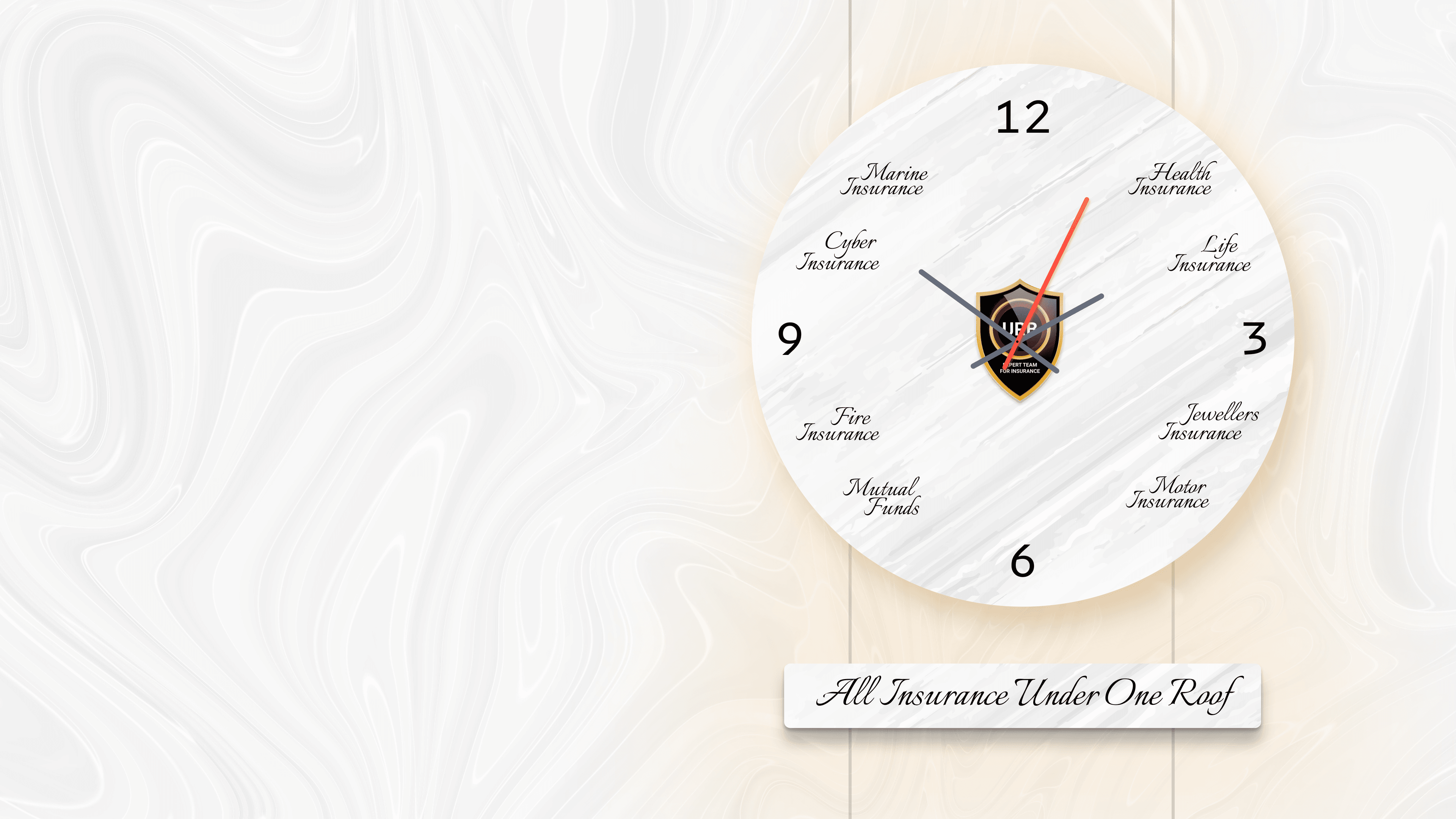 URB insurance clock display